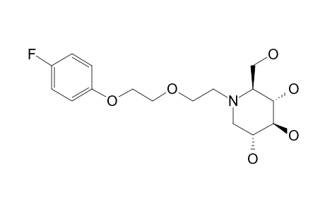 N-[5-(4-FLUOROPHENOXY)-3-OXAPENTYL]-1,5-DIDEOXY-1,5-IMINO-D-GLUCITOL
