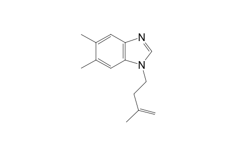 5,6-Dimethyl-1-(3-methylbut-3-en-1-yl)-1H-benzo[d]imidazole