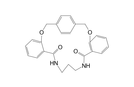 Microcyclo :Dibanzo[d,m]-[1,17-etheno-3,15-dioxa-7,11-diazocyclclononadeca-tetraen-6,12-dione]