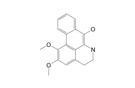 6A,7-DEHYDRO-1,2-DIMETHOXY-7-HYDROXY-APORPHINE