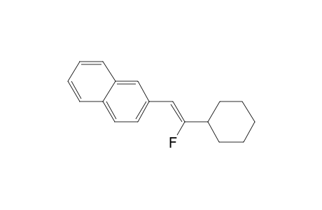 (Z)-2-(2-cyclohexyl-2-fluorovinyl)naphthalene