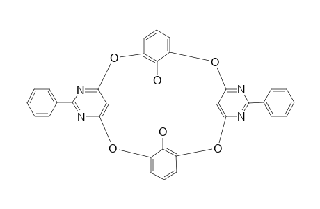 4,6,16,18-TETRAAZA-26,28-DIHYDROXY-5,17-DIPHENYL-2,8,14,20-TETRAOXACALIX-[4]-ARENE