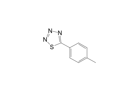 5-(4-Methylphenyl)-1,2,3,4-thiatriazole