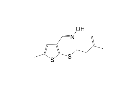 2-(3'-Methyl-3'-butenyl)-3-(hydroxyimino)-5-methylthiophene