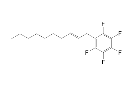 (E)-1-(dec-2-en-1-yl)-2,3,4,5,6-pentafluorobenzene