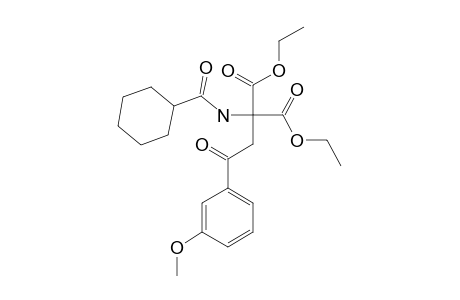 DIETHYL-2-[2-(3-METHOXYPHENYL)-2-OXOETHYL]-CYCLOHEXANECARBOXAMIDO-MALONATE