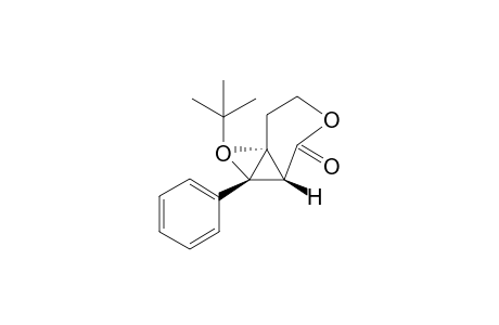 cis-3-tert-Butoxy-cis-2-(2-hydroxyethyl)-trans-2-methyl-trans-3-phenyl-rel-1-clopropancarboxylic acid-lactone