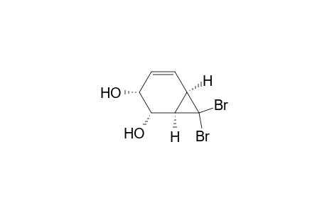 (1.alpha.,2.alpha.,3.alpha.,6.alpha.)-7,7-dibromobicyclo[4.1.0]hept-4-ene-2,3-diol
