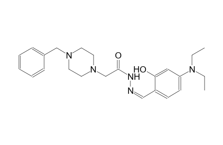 1-piperazineacetic acid, 4-(phenylmethyl)-, 2-[(Z)-[4-(diethylamino)-2-hydroxyphenyl]methylidene]hydrazide