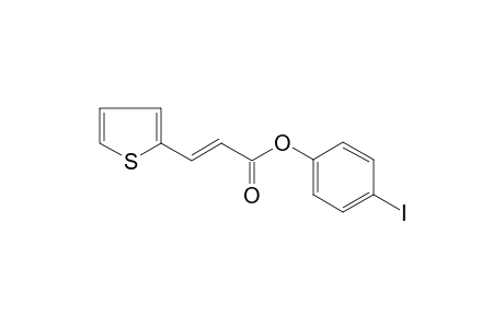 4-Iodophenyl (2E)-3-(2-thienyl)-2-propenoate
