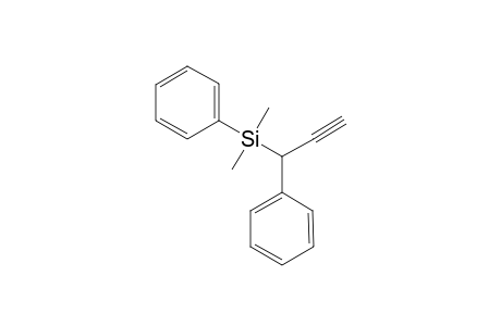 Dimethyl-phenyl-(1-phenylprop-2-ynyl)silane