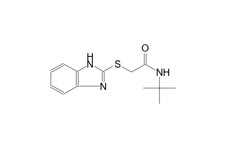 acetamide, 2-(1H-benzimidazol-2-ylthio)-N-(1,1-dimethylethyl)-