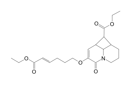 Ethyl 4-[[5-(Ethoxycarbonyl)-trans-4-pentenyl]oxy]-5-Oxo-6-azatricyclo[4.4.1(2,10).0]undec-3-ene-endo-11-carboxylate