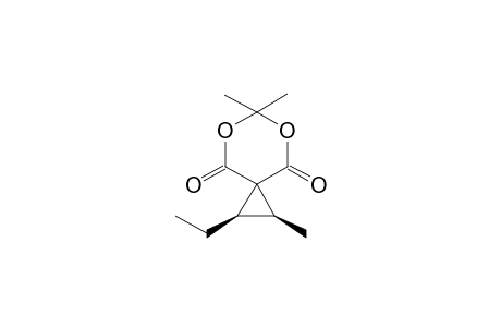 cis-1-Ethyl-2,6,6-trimethyl-5,7-dioxaspirp[2.5]octane-4,8-dione