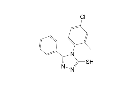 4-(4-chloro-2-methylphenyl)-5-phenyl-4H-1,2,4-triazole-3-thiol