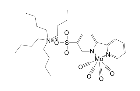 TETRA-[(N-BUTYL)-AMMONIUM-(2,2'-BIPYRIDINE-5-SULFONATE)-TETRACARBONYL-MOLYBDENE-(0)]