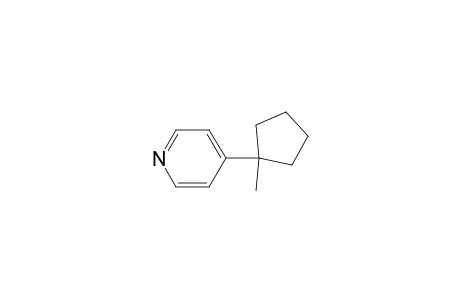 4-(1-Methylcyclopentyl)pyridine