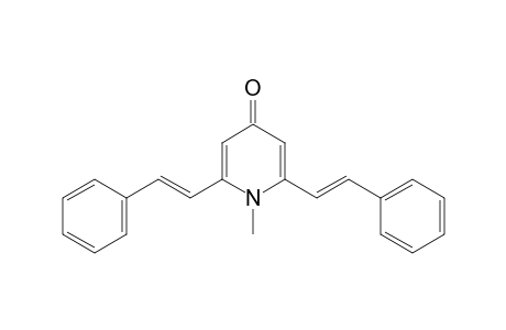 2,6-distyryl-1-methyl-4(1H)pyridone