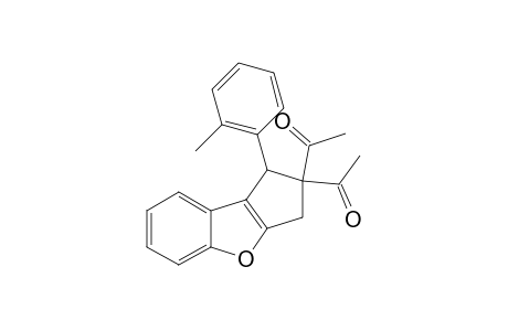 1,1'-(1-o-tolyl-2,3-dihydro-1H-benzo[b]cyclopenta[d]furan-2,2-diyl)diethanone