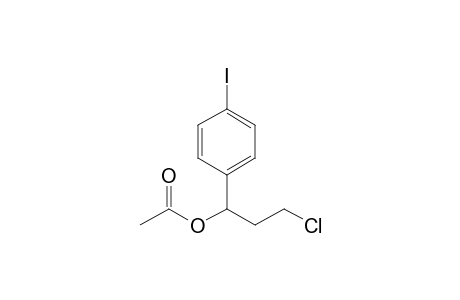 3-Chloro-1-(4-iodophenyl)propyl Acetate