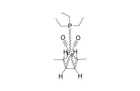 DICARBONYL-[2-5-ETA-((2E,4E)-HEXA-2,4-DIENE)]-(TRIETHYLPHOSPHINE)-IRON