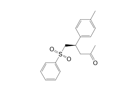 (R)-(4-Oxo-2-p-tolylpent-1-yl)phenylsulfone