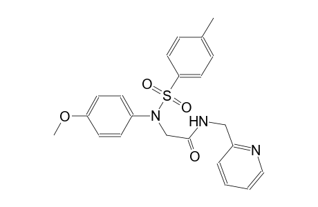 acetamide, 2-[(4-methoxyphenyl)[(4-methylphenyl)sulfonyl]amino]-N-(2-pyridinylmethyl)-