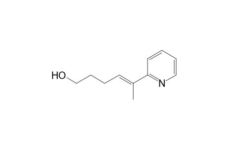 2-(6-Hydroxyhex-2-en-2-yl)pyridine