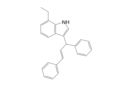 (E)-3-(1,3-diphenylallyl)-9-ethyl-1H-indole