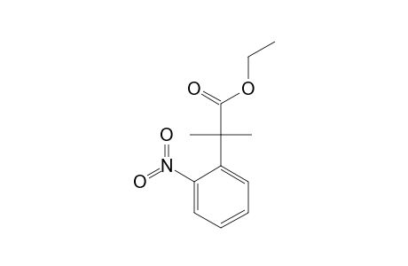 ETHYL-2-METHYL-2-(2-NITROPHENYL)-PROPIONATE