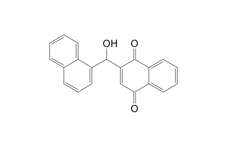 2-(1'-Hydroxy-1'-naphthylmethyl)-1,4-naphthoquinone
