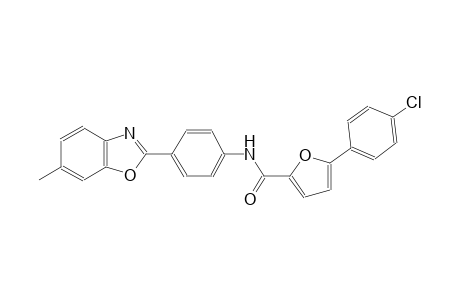 2-furancarboxamide, 5-(4-chlorophenyl)-N-[4-(6-methyl-2-benzoxazolyl)phenyl]-