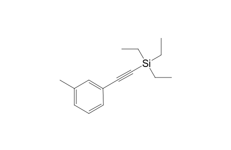 Triethyl(3-methylphenylethynyl)silane