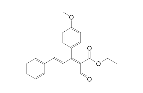 Ethyl (2Z,4E)-2-Formyl-3-(4-methoxyphenyl)-5-phenylpenta-2,4-dienoate