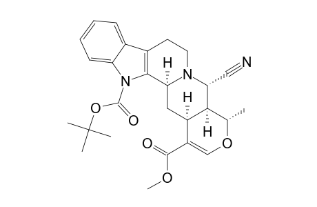 NA-BOC-21-ALPHA-CYANOTETRAHYDROALSTONINE