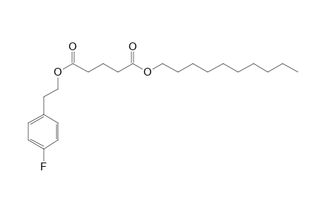 Glutaric acid, decyl 2-(4-fluorophenyl)ethyl ester