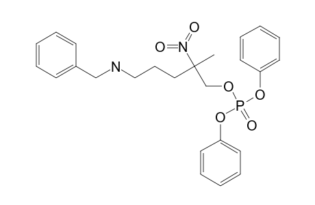 5-(N-BENZYLAMINO)-2-METHYL-2-NITRO-1-(DIPHENYLPHOSPHATOXY)-PENTANE