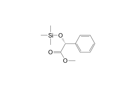 Benzeneacetic acid, .alpha.-[(trimethylsilyl)oxy]-, methyl ester, (R)-