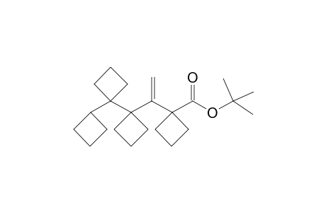 1-(1-[1,1':1',1"]Tercyclobut-1-ylvinyl)cyclbutanecarboxylic acid tert-butyl ester