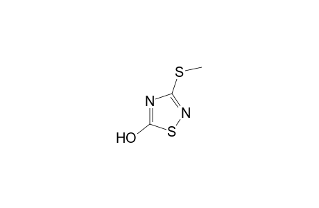3-(methylthio)-1,2,4-thiadiazol-5-ol
