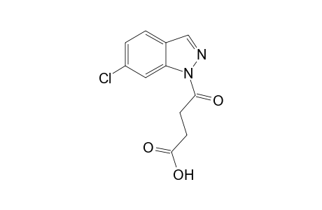 4-(6-Chloranylindazol-1-yl)-4-oxidanylidene-butanoic acid