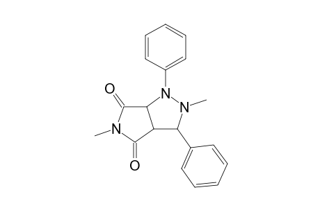 Pyrrolo[3,4-c]pyrazole-4,6(1H,5H)-dione, tetrahydro-2,5-dimethyl-1,3-diphenyl-, (3.alpha.,3a.beta.,6a.beta.)-