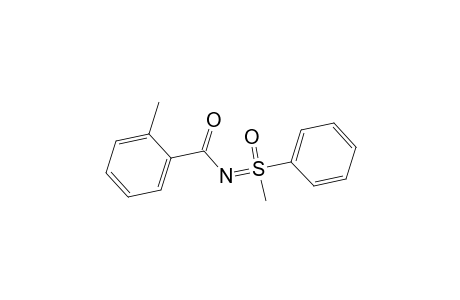 Sulfoximine, S-methyl-N-(2-methylbenzoyl)-S-phenyl-