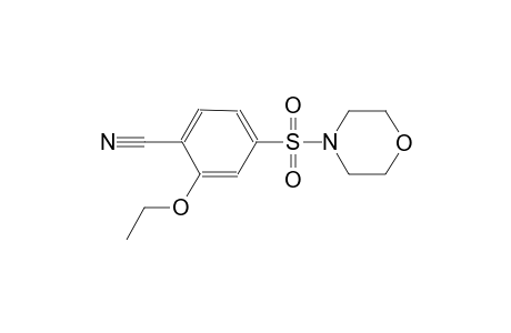 2-ethoxy-4-(4-morpholinylsulfonyl)benzonitrile