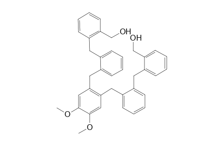 [2-[2-[4,5-dimethoxy-2-[2-(2-methylolbenzyl)benzyl]benzyl]benzyl]phenyl]methanol