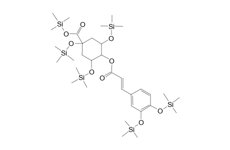 Chlorogenic acid <crypto->, hexa-TMS