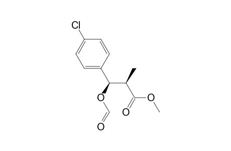 Methyl (2R,3R)-3-O-Formyl-3-hydroxy-2-methyl-3-(4-chlorophenyl)propanoate