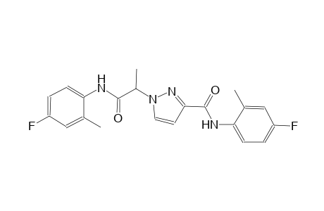 1H-pyrazole-1-acetamide, N-(4-fluoro-2-methylphenyl)-3-[[(4-fluoro-2-methylphenyl)amino]carbonyl]-alpha-methyl-