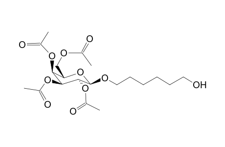 (6-Hydroxy-hexyl)-2,3,4,6-tetra-O-acetyl-b-d-galactopyranoside