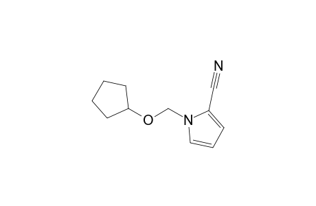 N-[(Cyclopentyloxy)methyl]pyrrole-2-carbonitrile